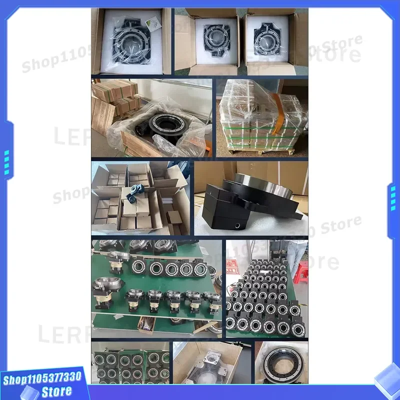 Direct Drive Hollow Rotary Platform Servo Motor Electric Indexing Reducer with Light Load Helical Tooth Structure for