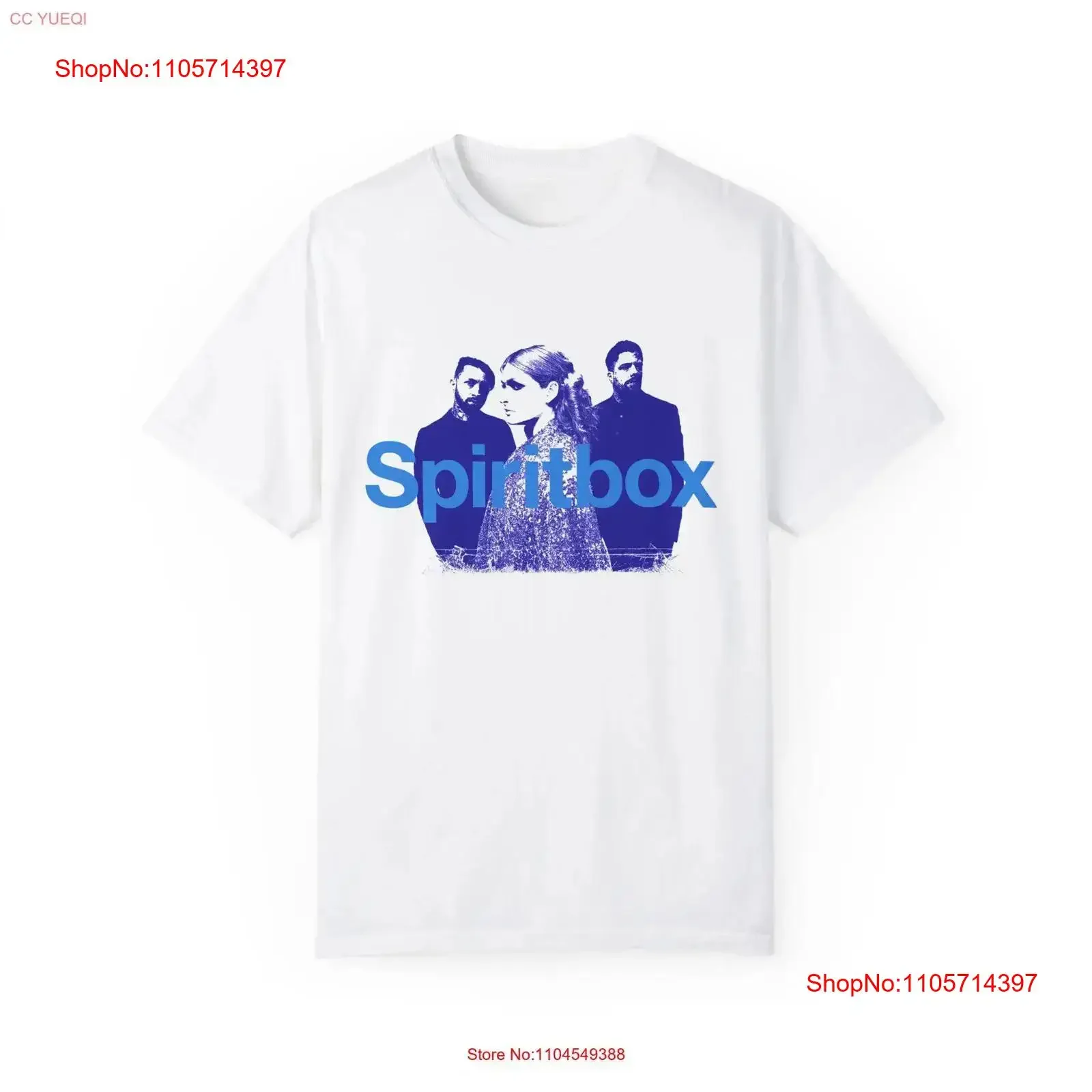 Spiritbox Music T Shirt Rock Band Musical Apparel Lover Vintage Style vintage Washed Stylish streetwear graphic Slightly homme