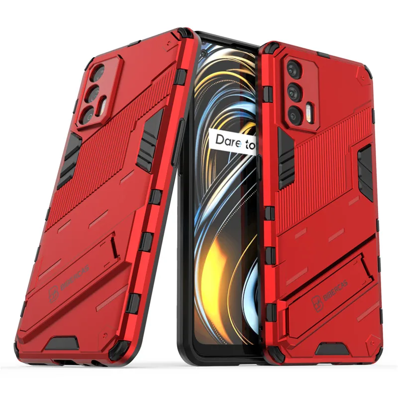 PUNK Phone Case For Realme X7 Max 5G Case For Realme X7 Max 5G Cover Armor PC Shockproof Protective Bumper For Realme X7 Max 5G