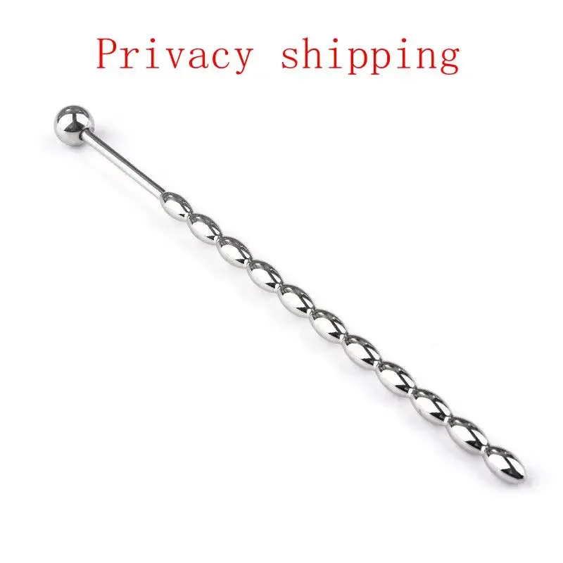 Dilator Masturbation Rod Male Stainless Steel Urethral Plug Urethral Dil Sounding Penis Plug Urethra Stimulate Sex Toys For Men