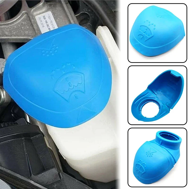 Plastic Cap of Washer Fluid Reservoir for Automobile Wiper Water Bottle Cover Glass Water Filler Accessories for Audi VW Skoda