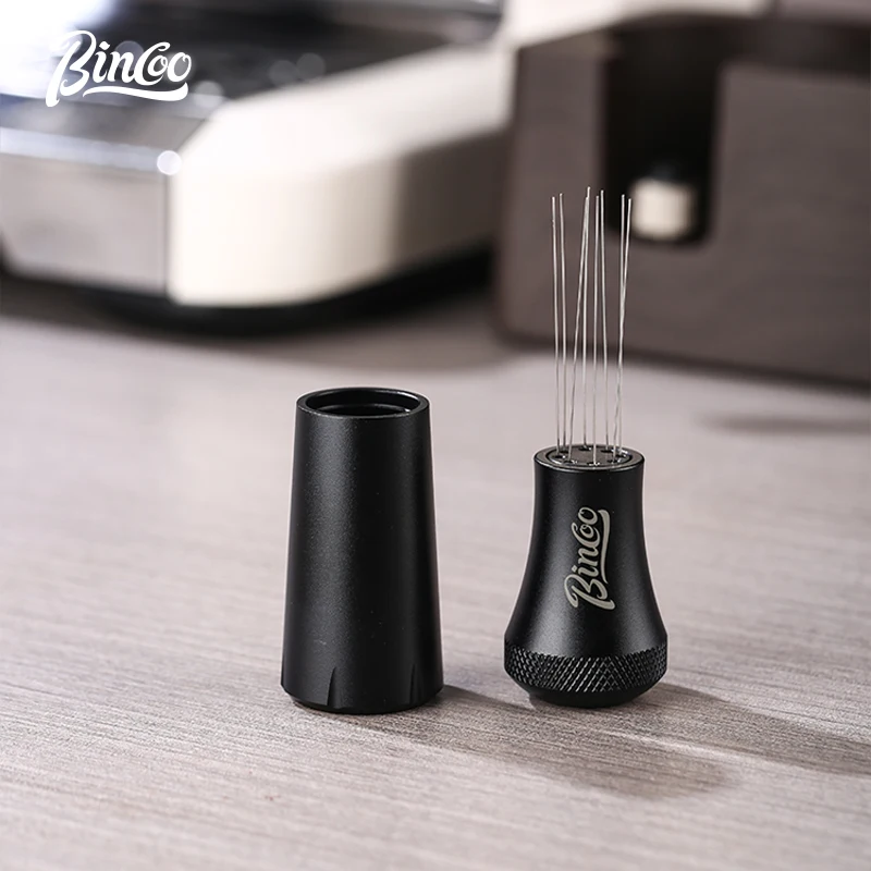 Bincoo Italian Coffee Cloth Powder Needle Stainless Steel Loose Powder Needle Coffee Powder Moka Pot Hand Brewed Coffee Pot Two-In-One