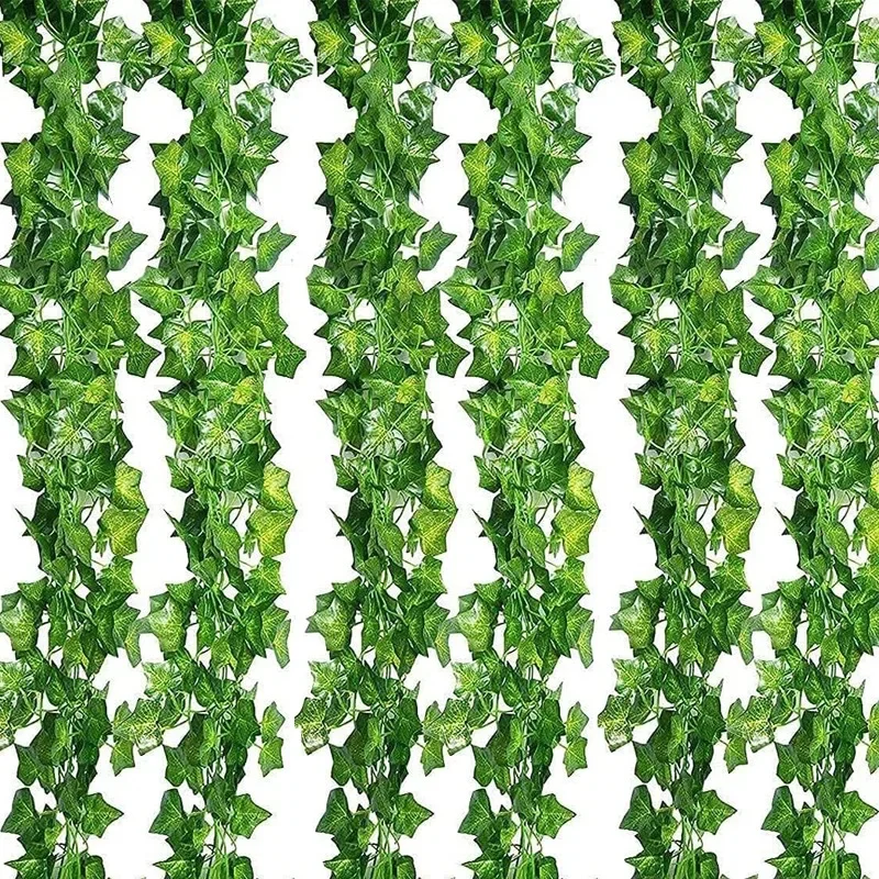 Artificial Ivy Leaves Hanging Plants Liana Garland Plants DIY Decor for Wall Green Garland Decoration Home Decor Party Vines