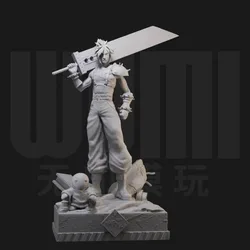 1/24 Scale Resin Figure Model Kit Fantasy Game Hobby Miniature Epee Warrior Diorama Unassembled Unpainted Garage kit