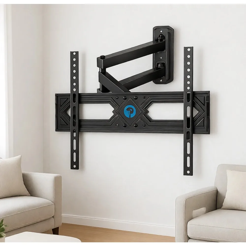 

Полнофункциональное настенное крепление для телевизоров 26-65 дюймов (плоских/изогнутых), до 35 кг, VESA 400x400, с поворотом, наклоном и регулировкой по высоте, для угловых установок