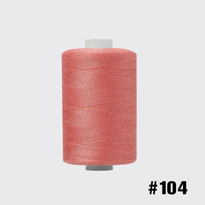 1 Roll 1000 Yards Colored Thread For Household Sewing, Red Color Series, Multifunctional Polyester 402 Sewing Thread