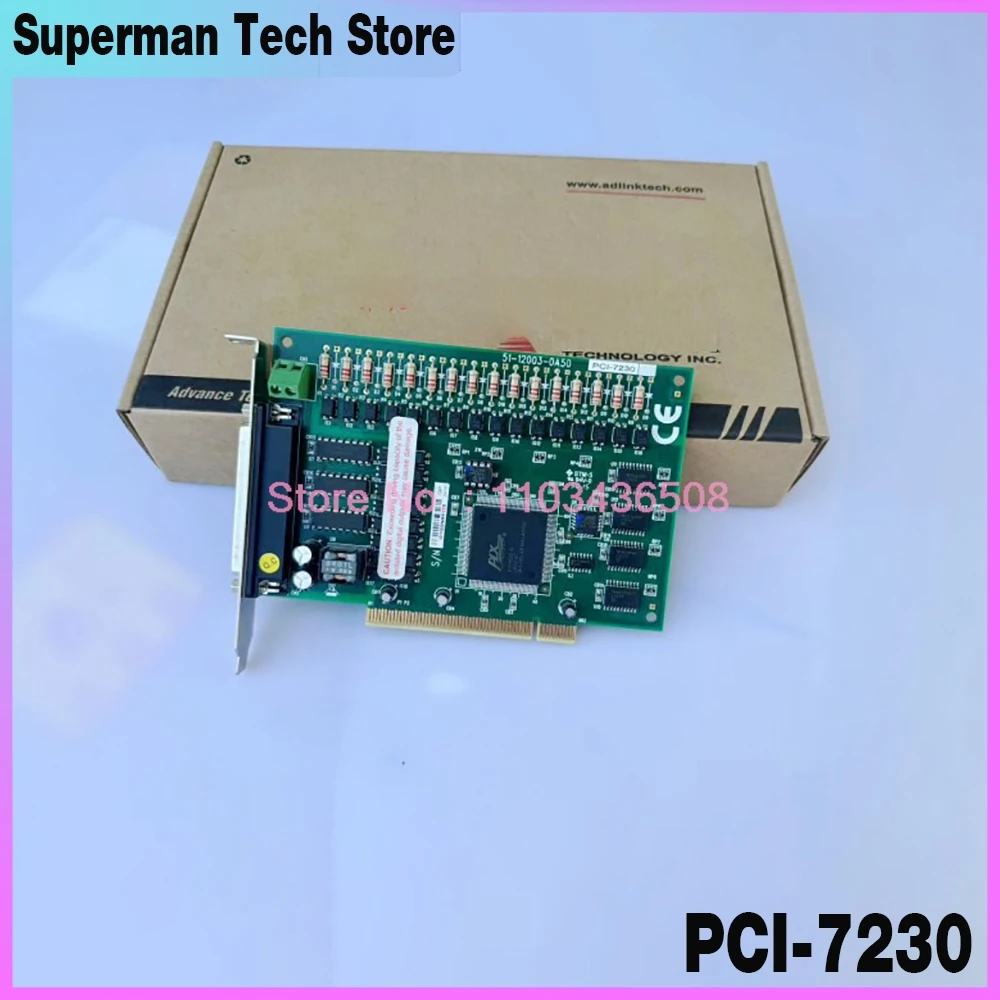 For ADLINK PCI-7230 optical isolation I/O switching card Switch control signal sensor