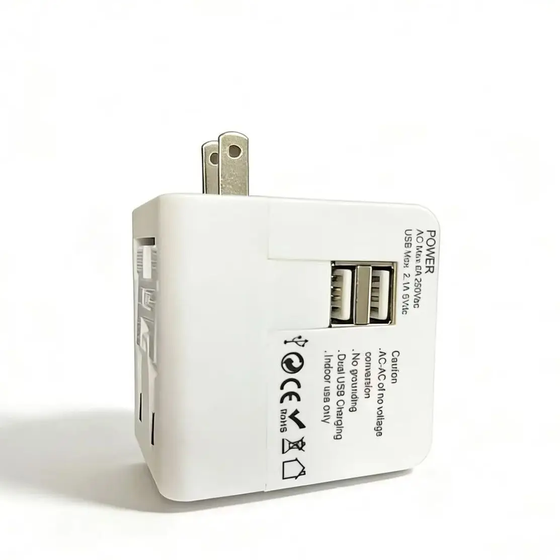 Global Universal UK US JP EU KR AUS CN Plug Adapter Converter Euro Travel Adapter Power Electric Socket AC Outlet USB A Type-C