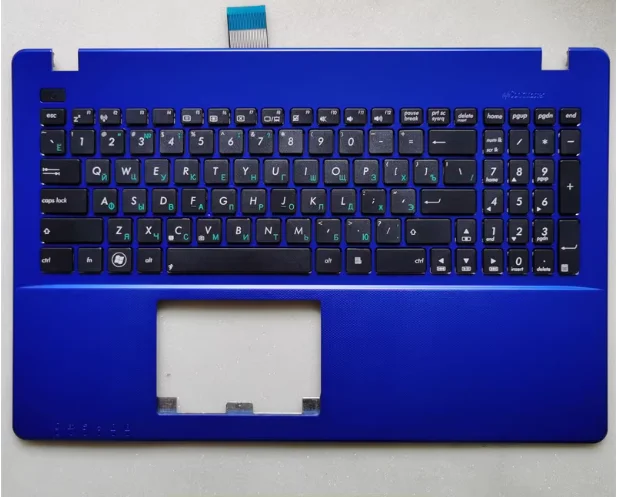 

Русская раскладка, новая верхняя крышка корпуса ноутбука, упор для рук с клавиатурой для ASUS X550 K550V X552E A550L Y581C F550