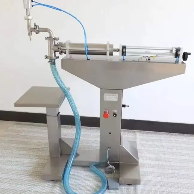 Sauce/Oil/Semi-auto Honey/Ketchup/Lotion/Shampoo/Tomato Paste Packaging Machinery Sachet Food Filling Packing Machine