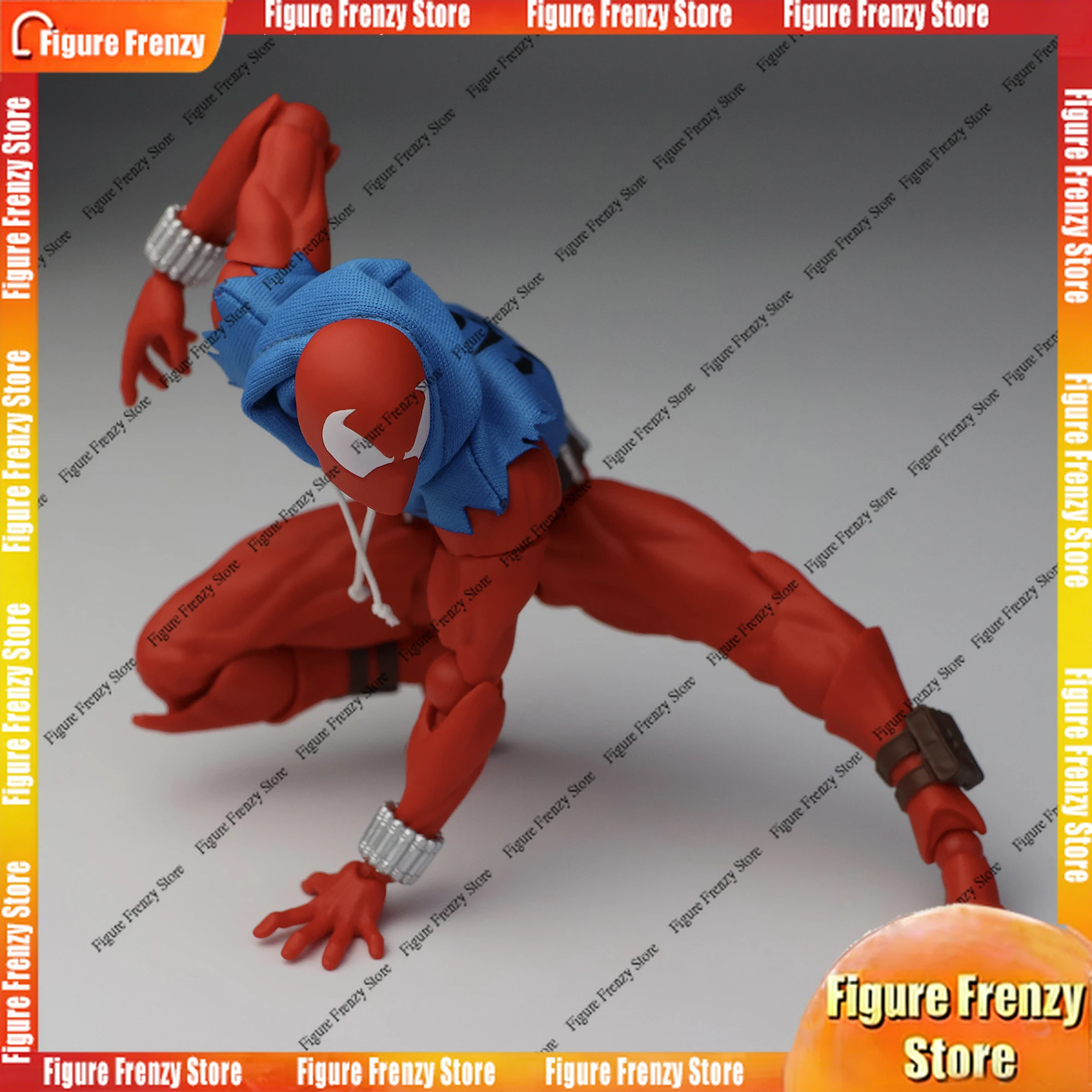 

Spot SaleMess Toys Scarlet Hero, Figura Acción Anime Spir-Man, Traje Batalla Azul, Molo Estatua, Regalosin Stock
