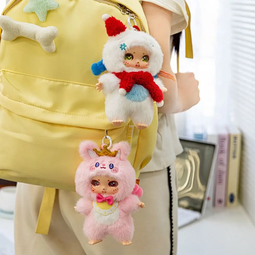 鮮やかな色の動物シリーズぬいぐるみ大きな目ソフトぬいぐるみぬいぐるみキーホルダービニール漫画ビニール置物人形