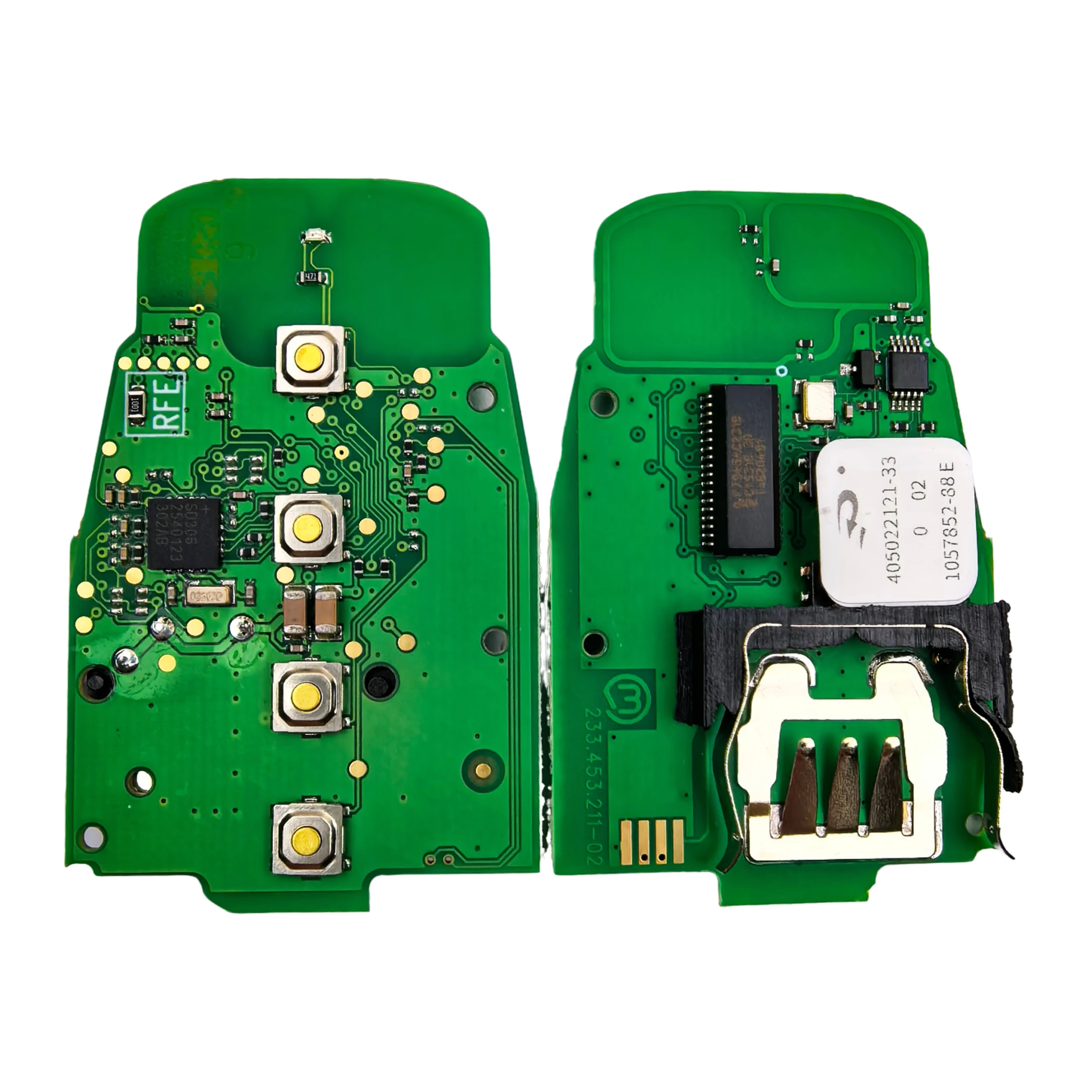Jingxin 8T0959754J 3/4-Tasten 315/434/868MHZ Keyless Go Proximity-Karte Auto-Fernbedienungsschlüssel für Audi A4 A5 A6 A7 A8 Schlüssel/Gehäuse – Detail 4