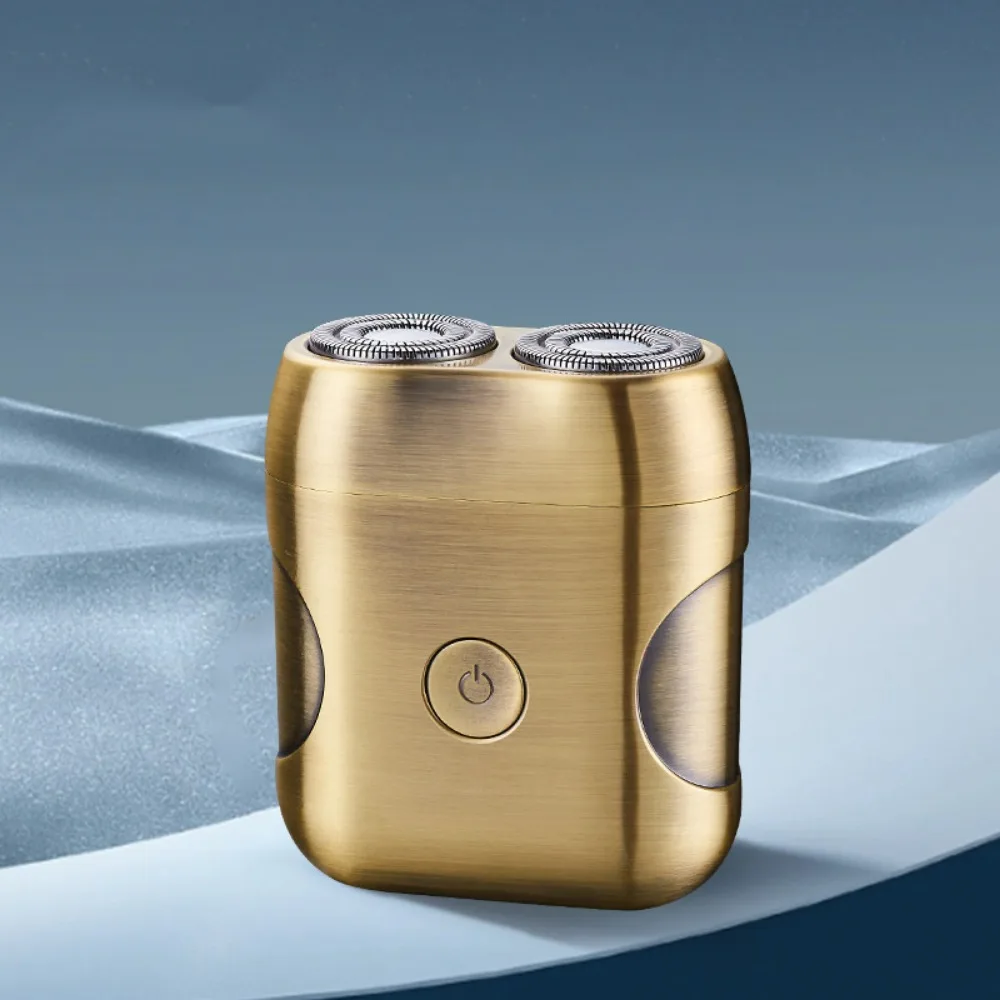 Rechargeable Ultra Clean Double Head Razor Washable Digital Display Electric Shaver Silent Quiet Operations Mini Shaving Men