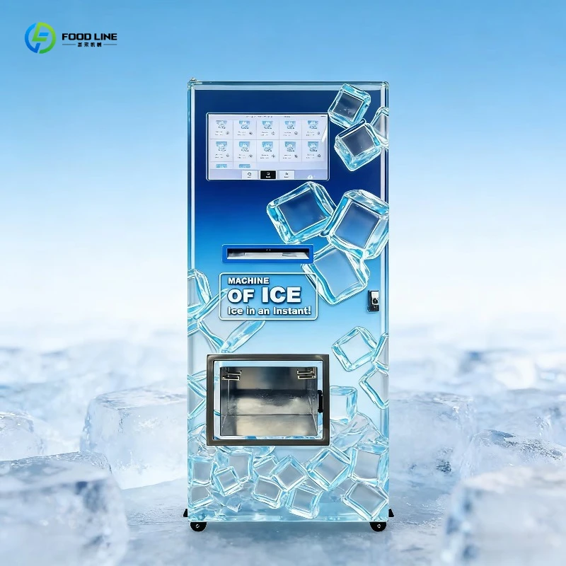 High Capacity Cube Ice Vending Machine for Commercial Ice Cube Vending Machine Fl Customized