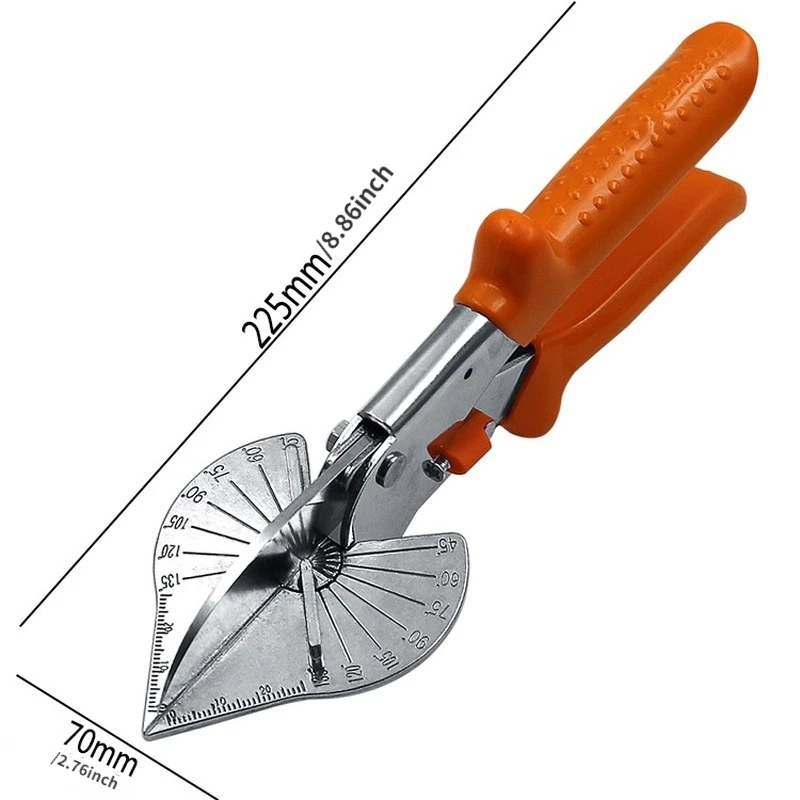 قاطع قناة سلك ميتري متعدد الزاوية ، مقص خرطوم الأنابيب البلاستيكية من البولي إيثيلين ، قطع الأعمال المنزلية ، أداة السباكة ، ديكور المنزل ، انحياز 45 درجة #3