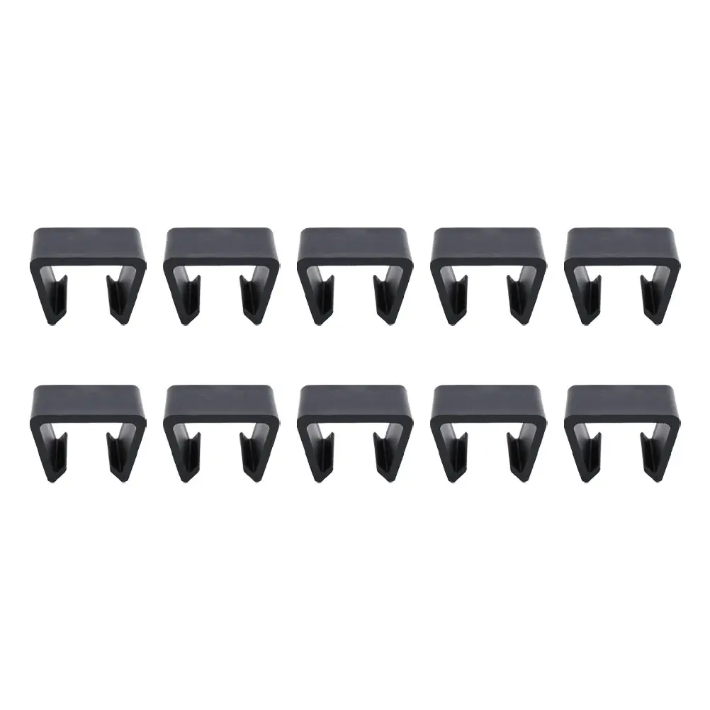 

10 Pcs Sofa Connection Clips Sectional Fasteners Wicker Alignment Clamps Plastic Outdoor Furniture Parts Rattan Chair Couch