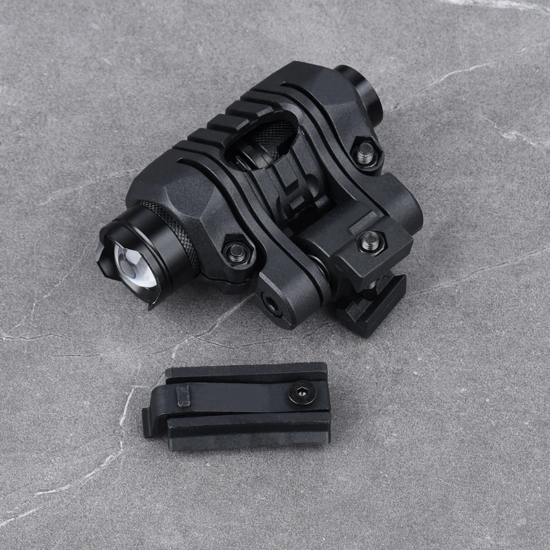 WADSN tactics mini Flashlight Pistol Gun Strobe LED Light Fit 20mm Rail Airsoft Hanging Hunting mini Flashlight ﻿