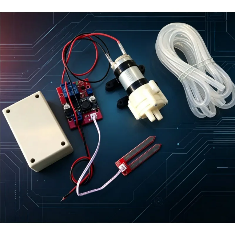Marine Hull Auto Induction Bilge Pump 12V/24V, Humidity Relay Module Automatic Water Suction Drainage System