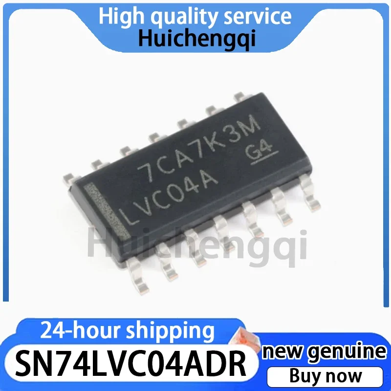 10PCS SN74LVC04ADR SMT SOIC-14 Six Channel Inverter Logic Chip