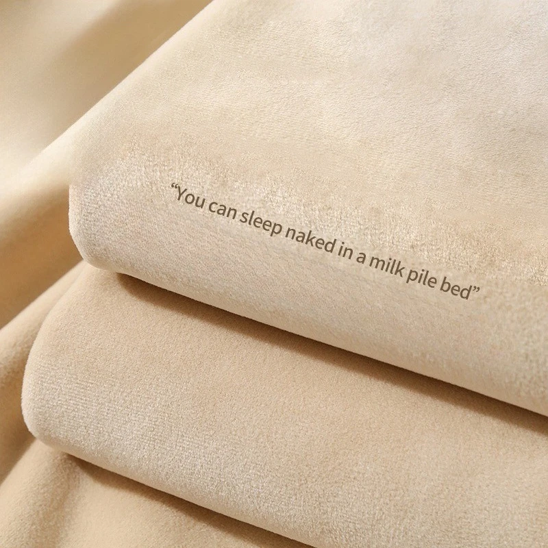 Flannel Rabbit Plush Blanket Office Nap Sofa Blanket Double-sided Cover Blanket Four Seasons Universal Air-conditioning Blanket