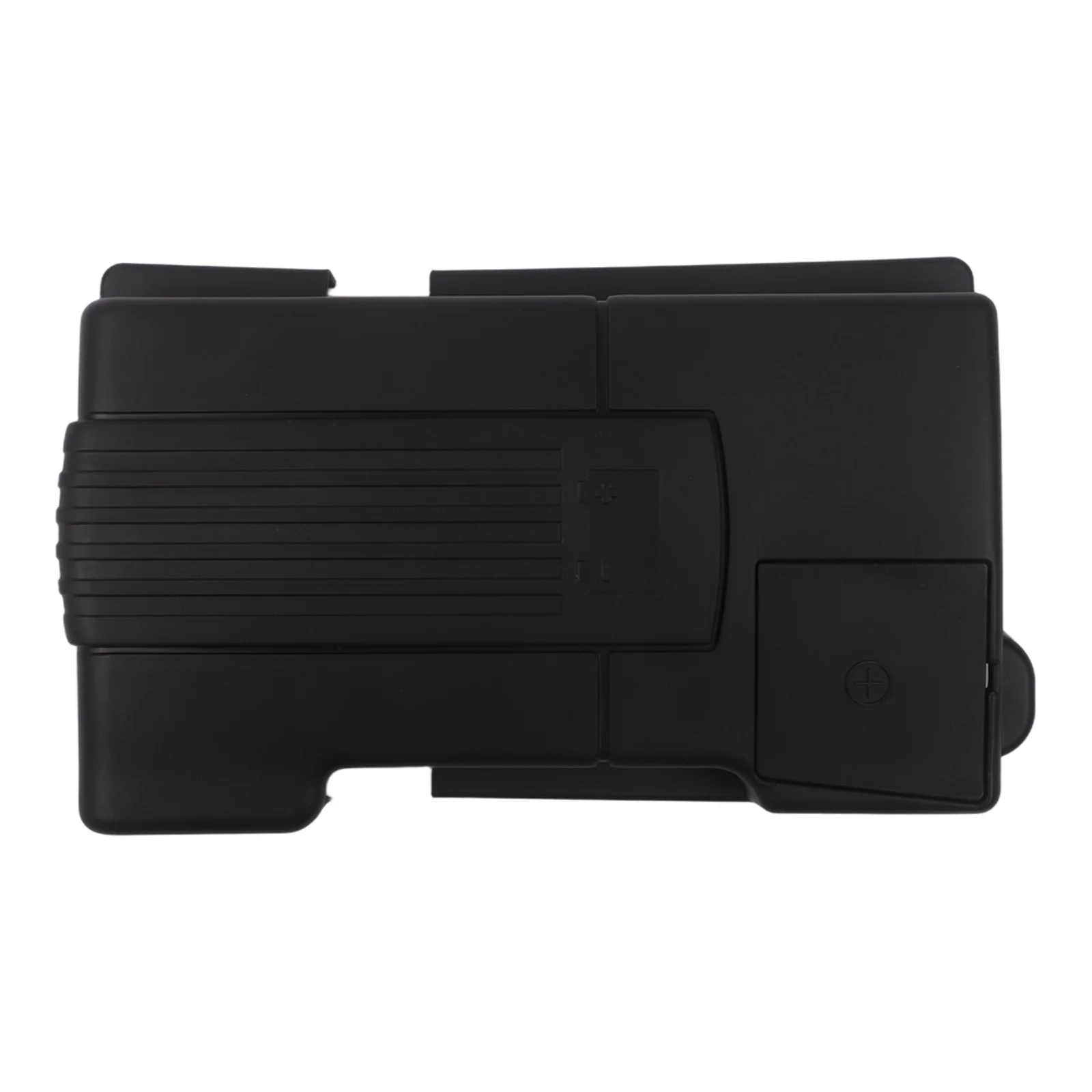 Black Car Engine Battery Cover Cap For Golf Mk7 2015-2019 For Golf for sportsvan 2013-2018 Smooth for edge 1pc ABS For Passat