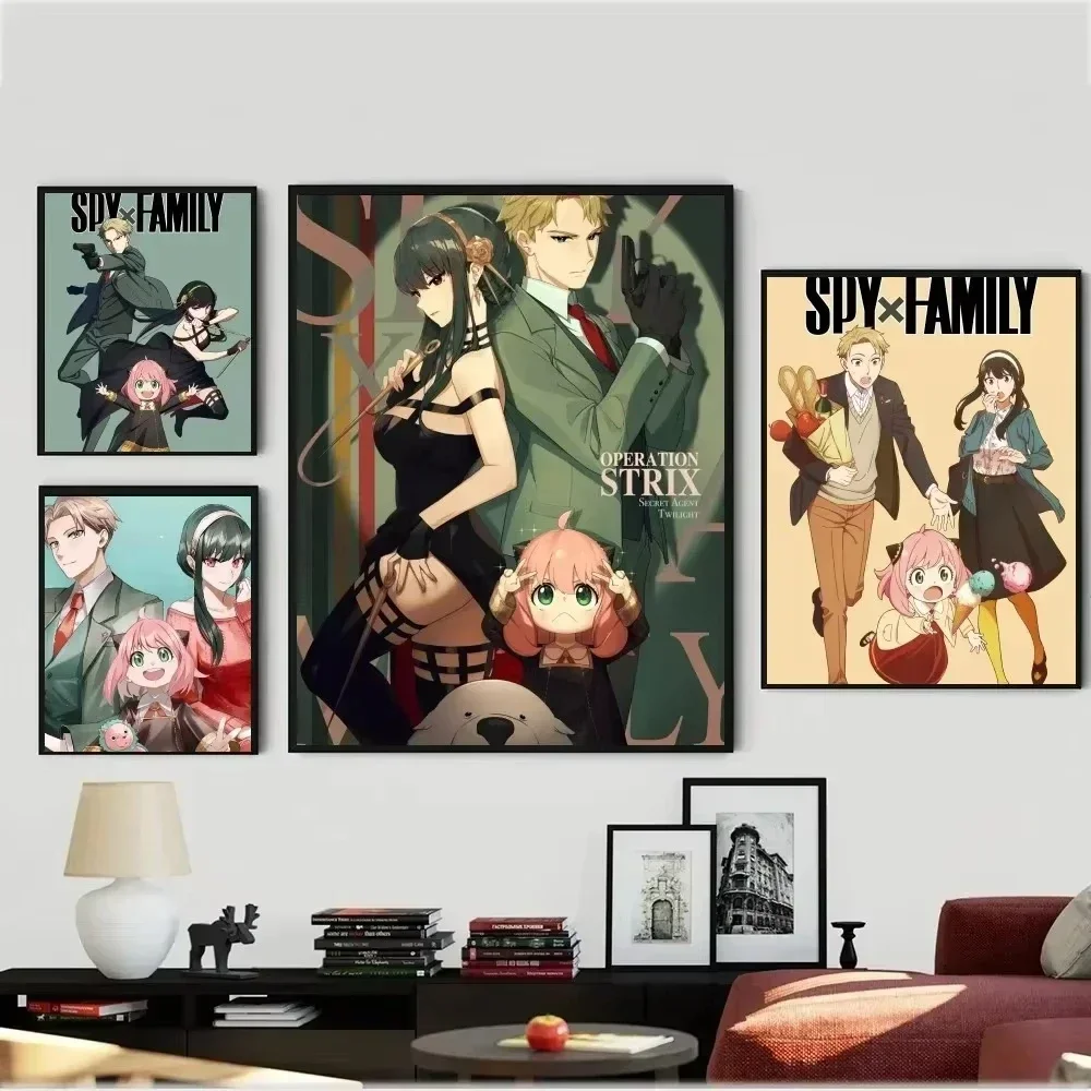 

Аниме S-Spy семейный плакат винтажный плакат на стену искусство живопись обучение эстетическое искусство Большая Картина на холсте