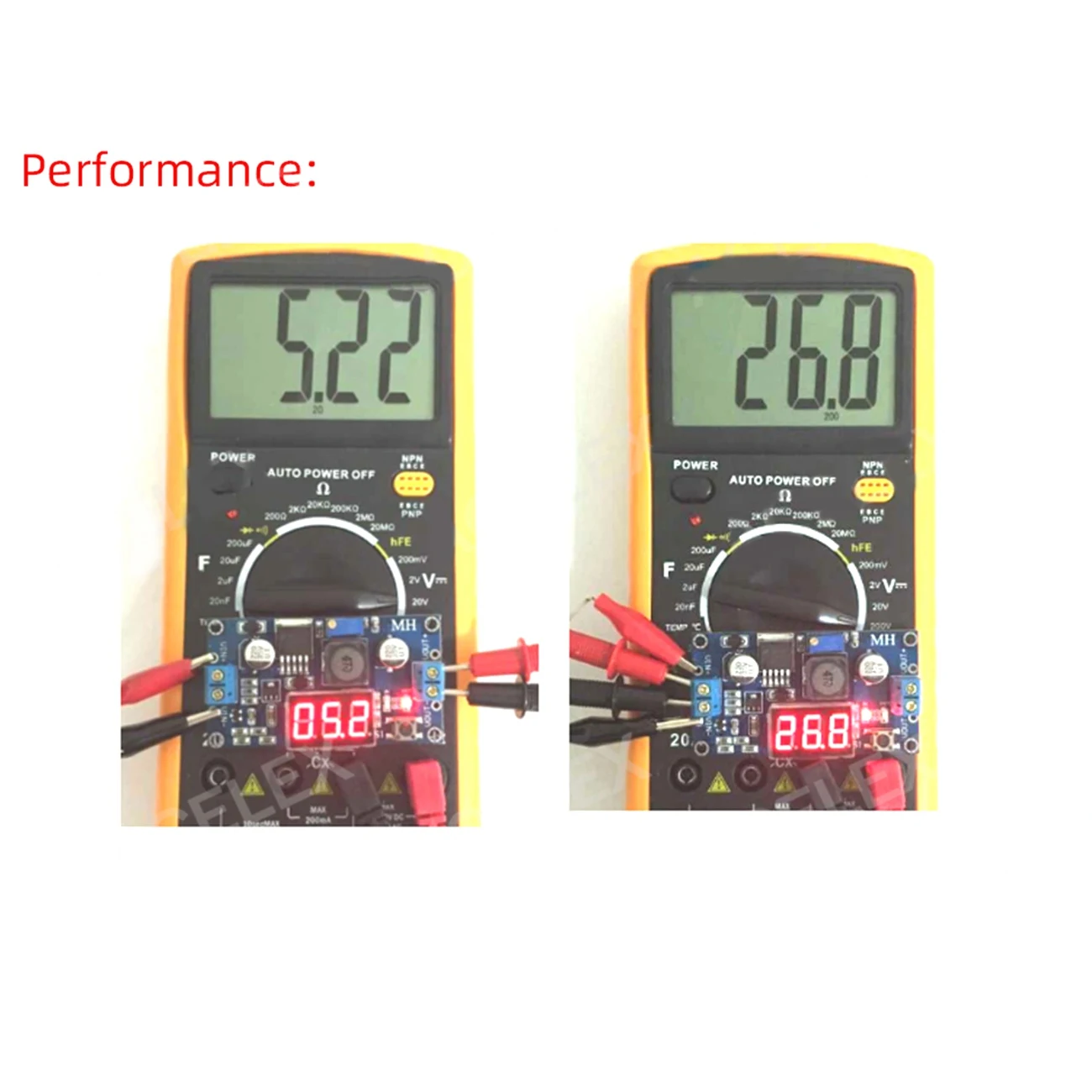 DC Voltage Adjustable Step-Down Power Module LM2596 Step-Down