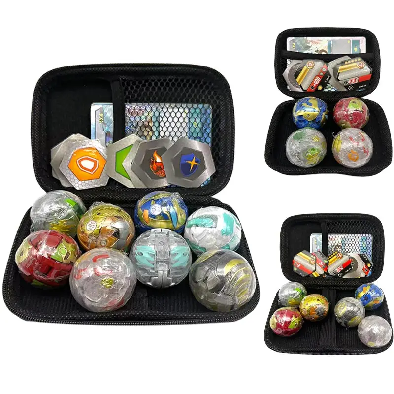 

Toy storage box, compatible with Bakuganes dolls, BakuCores combat action dolls, mini toy container holder bursting pill box