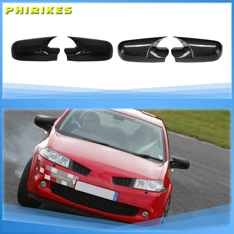 

Для Renault Megane 2 MK2 2002-2009: 1 пара накладок на боковые зеркала заднего вида, стайлинг автомобиля