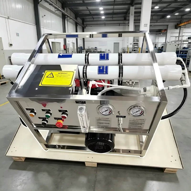 Portable Seawater Desalinator 3000L Per Day Reverse Osmosis Salt Water Desalination High Pressure Pump Boat Watermaker