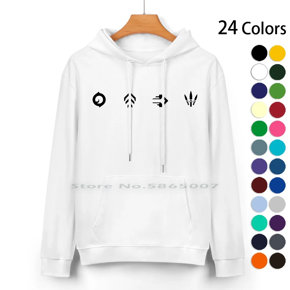 Jett Skillset Pure Cotton Hoodie Sweater 24 Colors Game Agent Jett Agent Riot Games Fps Video Games 100% Cotton Hooded