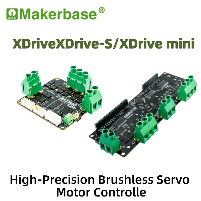 

Makerbase XDrive3.6 56V High-Precision Brushless Servo Motor Controller,Based On ODrive3.6 Upgrade