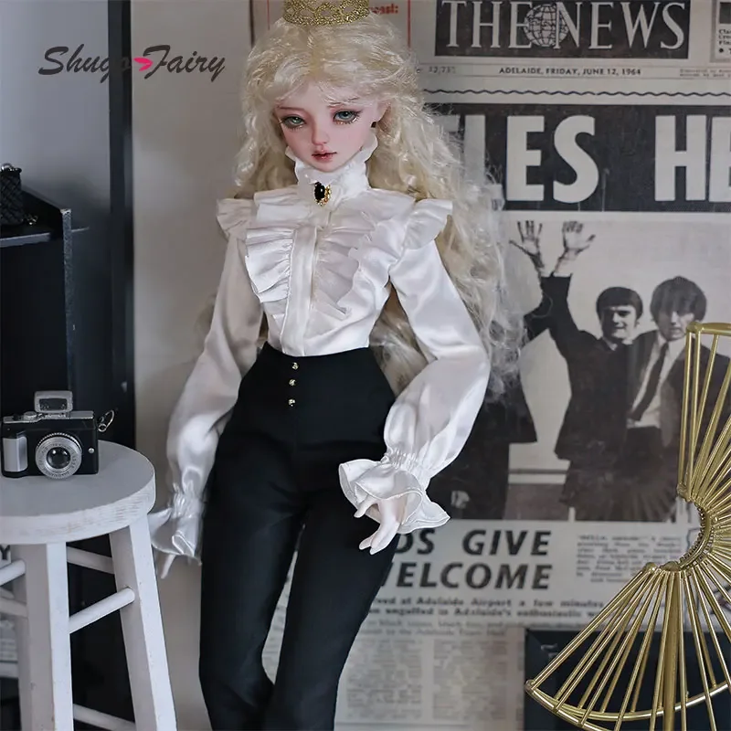 ShugaFairy Lynn Bjd Doll 1/4 Bariy Modern French Style Moveable Joints Full Set Grace Lady FashionDoll