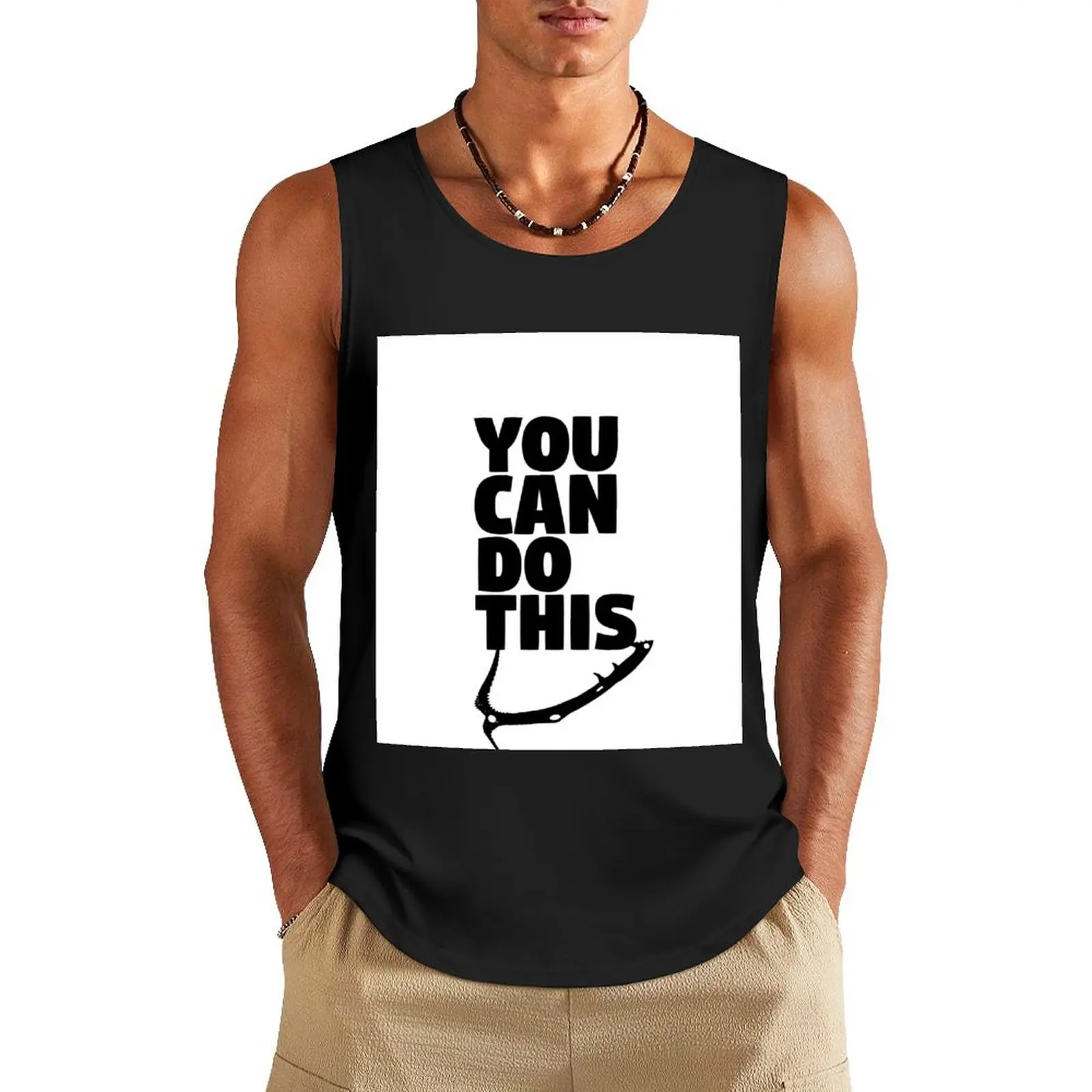 

You Can Do This Tank Top sleeveless tshirts for men Men's singlets t shirt gym Men's fitness t-shirt