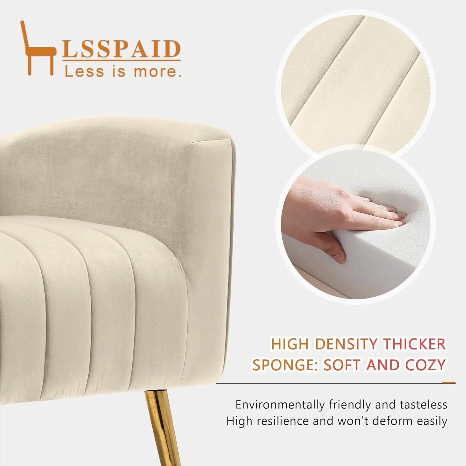 طقم أريكة منجد مكون من قطعتين مع مقعد Loveseat ومنفذ USB وكرسي مميز، رمادي لأثاث غرفة المعيشة