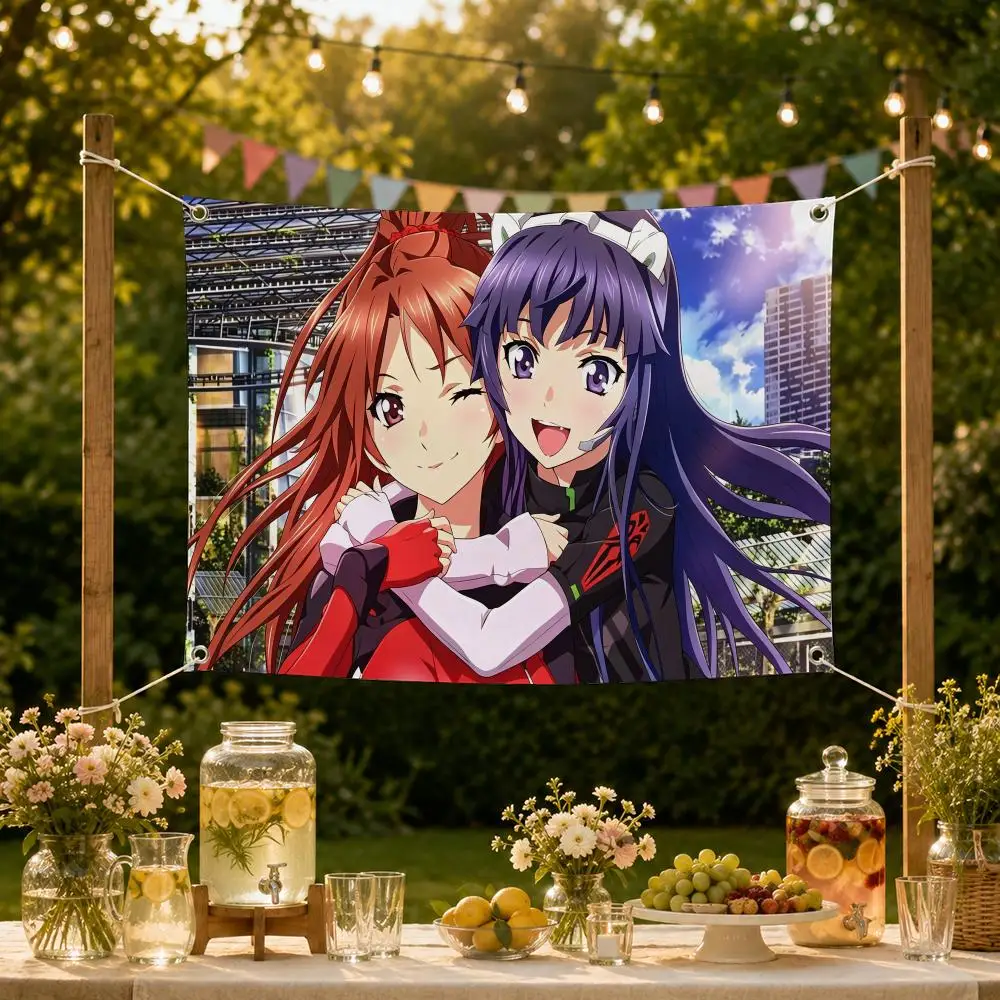 Anime SciFi Drama Guilty Crown Flags Decorative Flag Banner for Garden Yard Lawn Outdoor Home Party Wall Decor