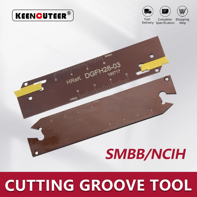 Suporte de Cortador de Ranhura Ncih262 Ncih323 Ncih324 Ncih3205 para Lâmina de Corte Sp200 300 400 Smbb2026 2526 2032 2532 3232