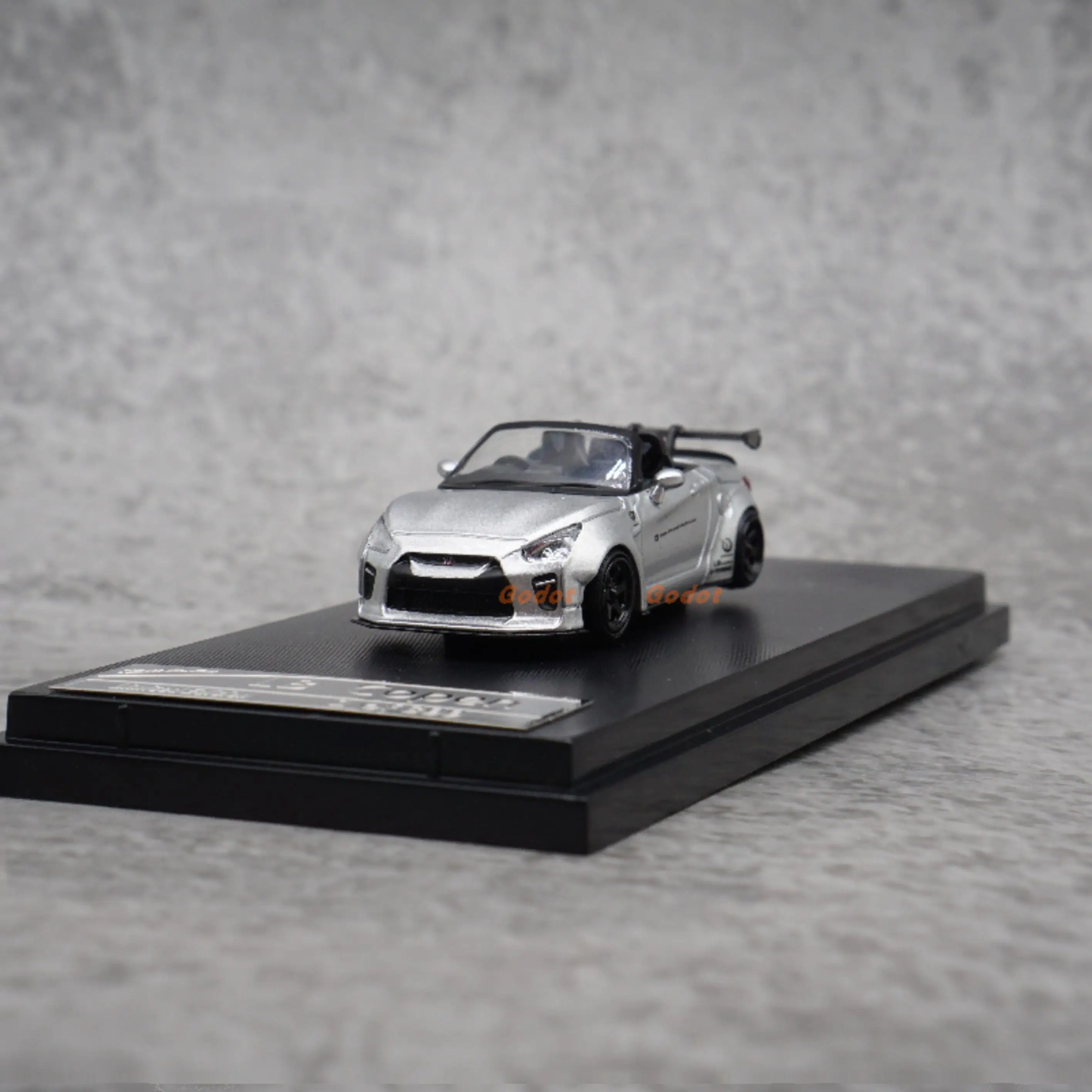 1:64 Nissan GTR LB Copen LA400 GT-K รุ่นรถตกแต่ง