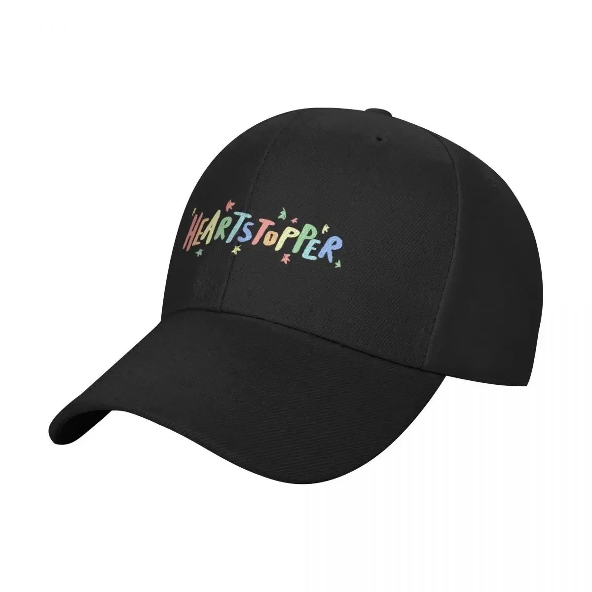 Heartstopper Logo With Leaves Baseball Cap Golf Beach Hat Dropshipping Men's Hats Women's