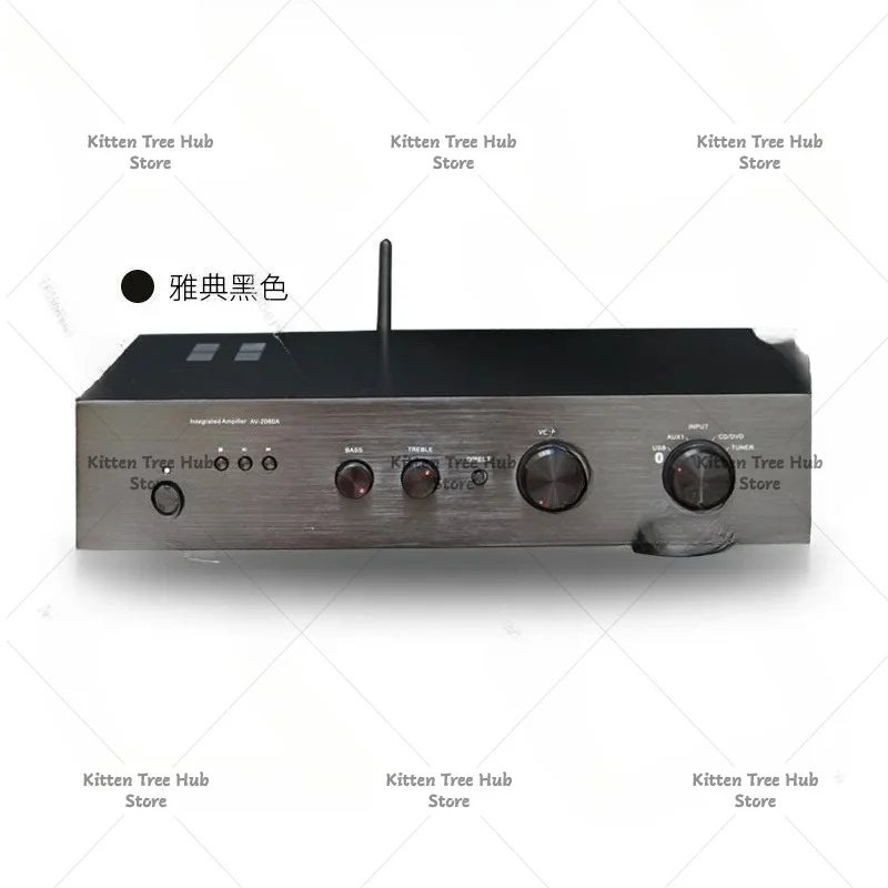 High Power HiFi Stereo Integrated Amplifier Bluetooth USB Lossless Decoding for Home Audio 150W