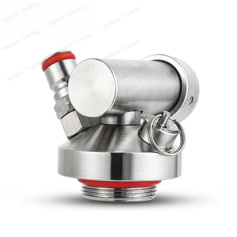 

Mini Keg Spear Beer Growler Tap Dispenser,Craft Beer Keg Quick Fitting Connector Perfect for Party Picnic Gathering Homebrew Kit