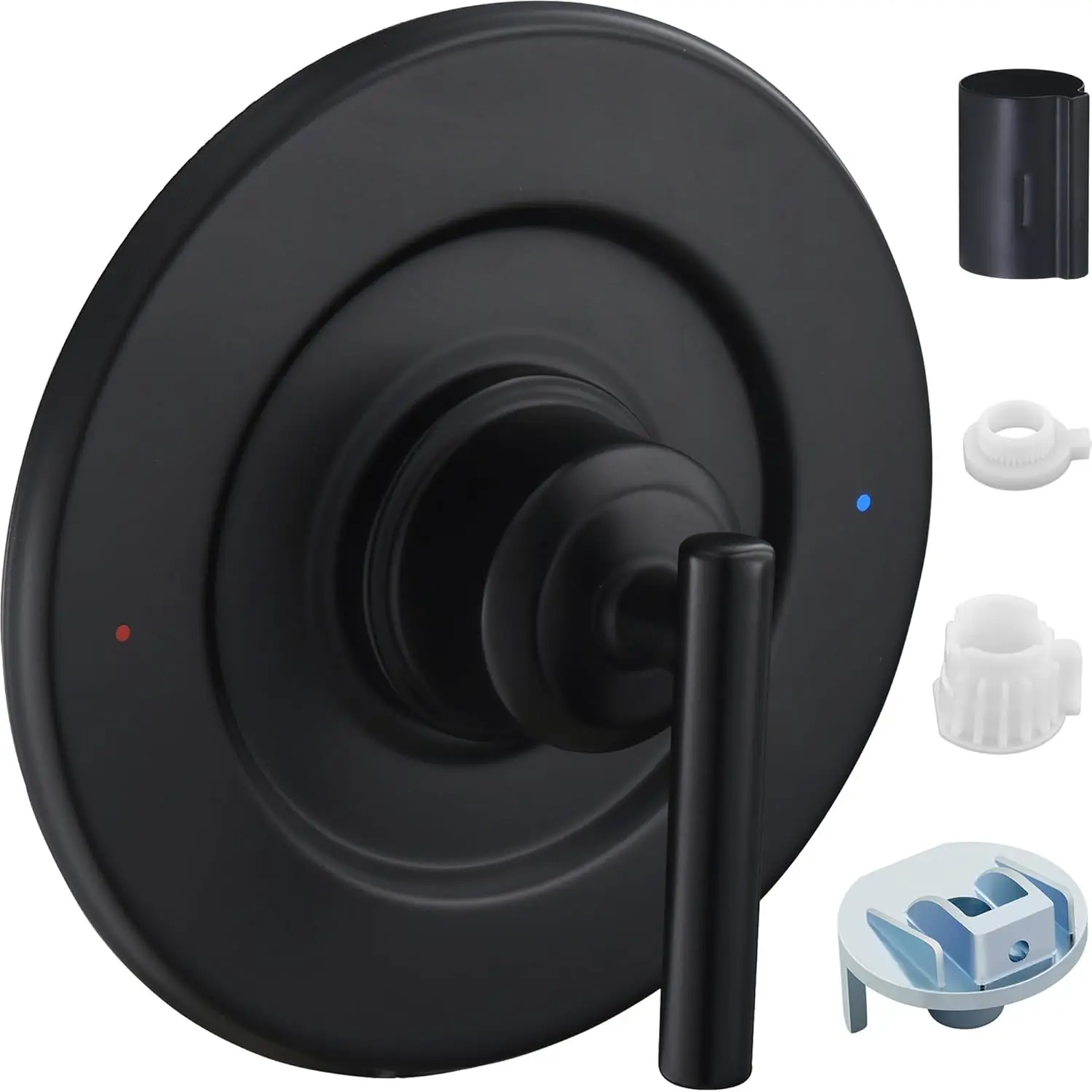 

Matte Black Posi-Temp Valve Trim Kit for Moen, Durable Metal Construction