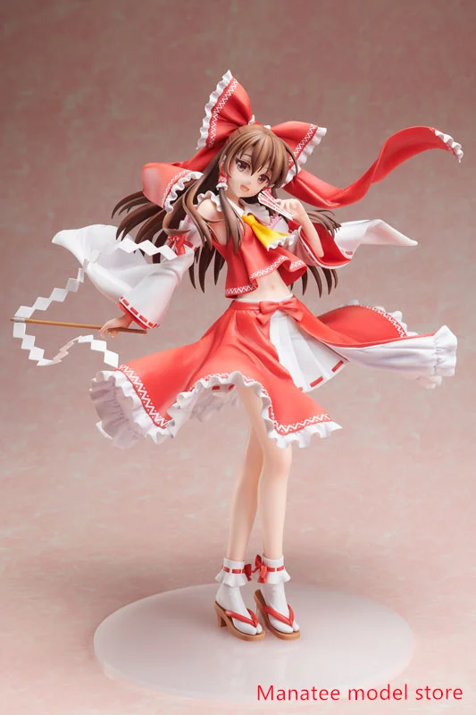 FREEing Original Touhou Project Reimu Hakurei 1/4 Painted Figure PVC Action  Anime Figure Model Toys collection Doll Gift