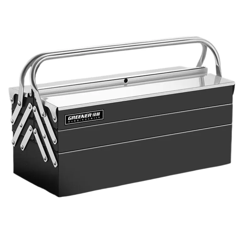 

Multifunctional Case Electrician Storage Parts Tool Boxes Car Mechanic Tools Organizer Box Drawers Accessories Metal Briefcase