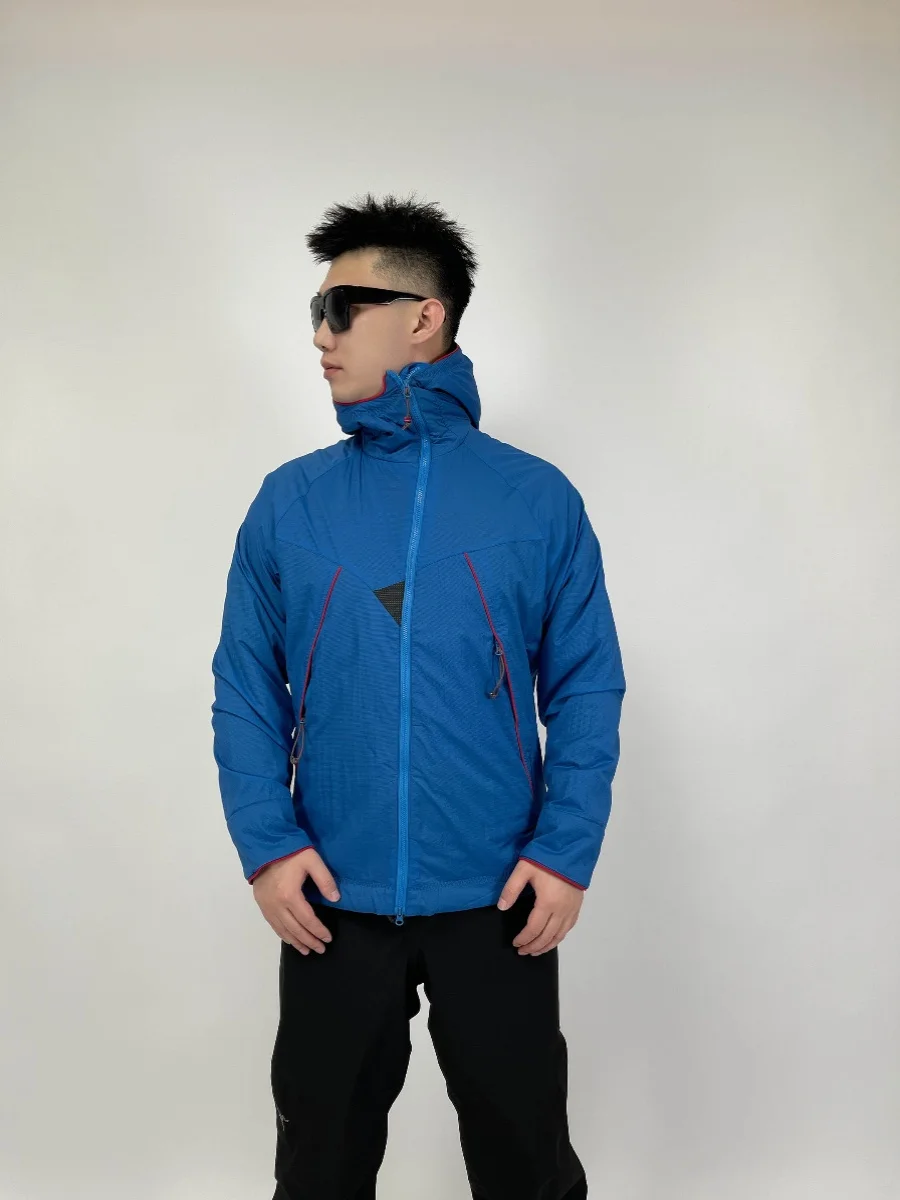 Outdoor Unisex Cotton Jacket P Cotton Hooded Warm Top Windproof New Autumn Winter Clothes Short Style Breathable for Couple