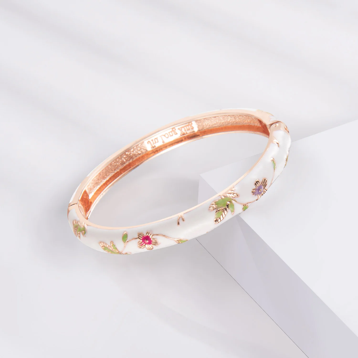 Enamel Bracelet For Women Bangle On Hand Blue Women's Hand Bracelets Cloisonne African Jewelry India Hawaiian Mother's Day Gift
