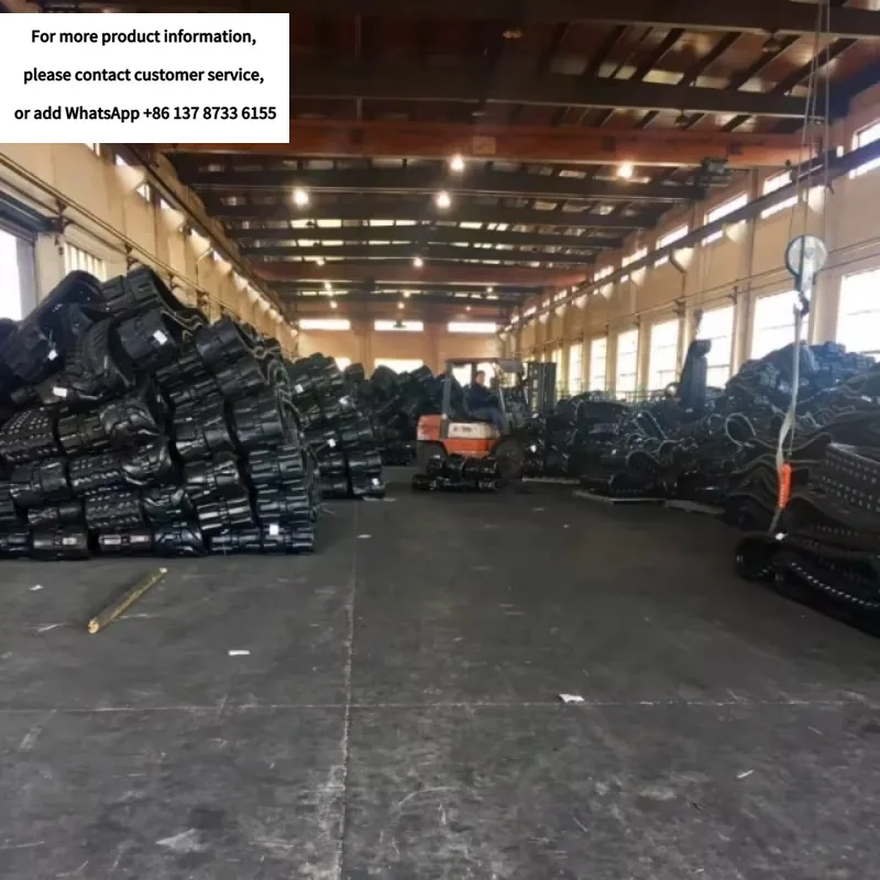 For Excavator Rubber Track 450x81,5x76 Fits For SK70SR SK80 KX80 EX60 EX75UR 8080ZTS 8085ZTS JZ70 HD308 E70SR