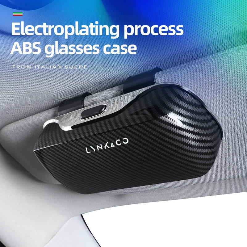 

LYNK&CO 900 09 01 18 03 05 04 06 07 Z10 Z20 PHEV MHEV Accessories Car Visor Sunglasses Car Glasses Case Glasses Holder Clip Box