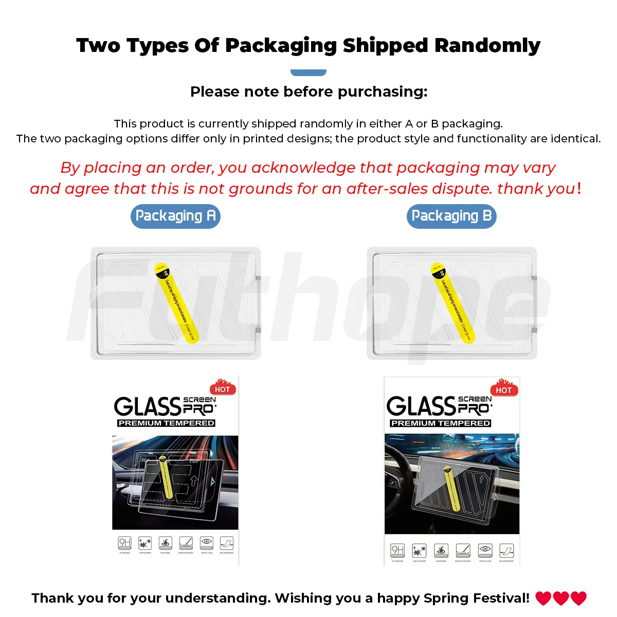 Tempered Glass Screen Protector for Tesla Model Y
